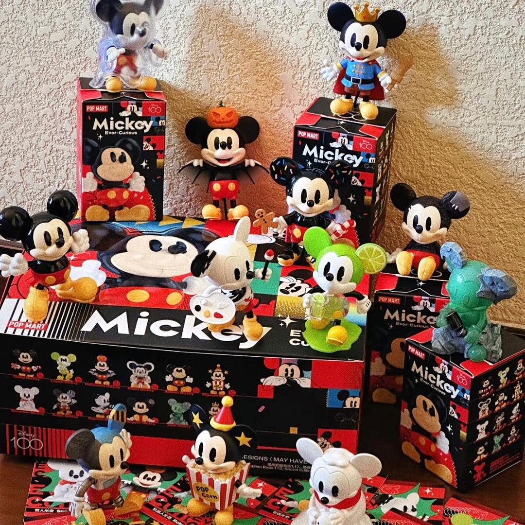 Disney 100th anniversary Mickey Ever-Curious Series Blind Box - Whole set of 12