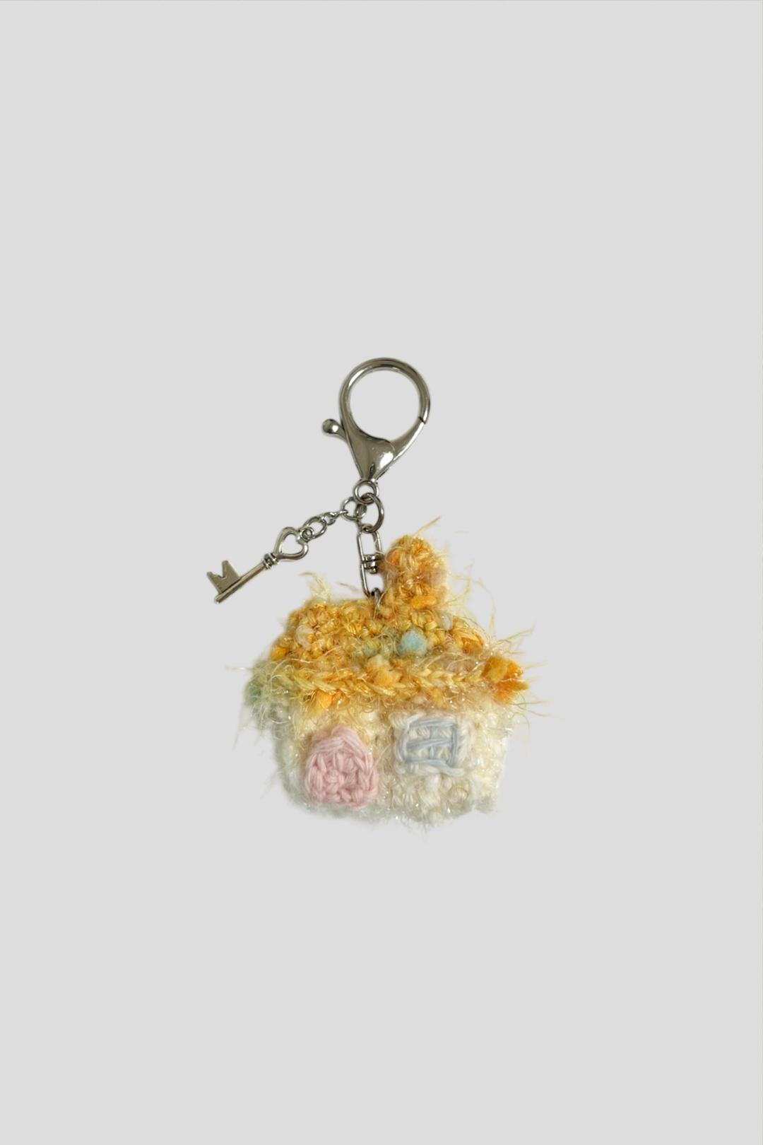 home keyring (yellow roof)