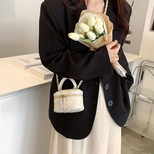 [BEST/강추][2color] 여성 데일리 미니 퀄팅 체인백 / 토트백 크로스백 미니백 핸드백 가방