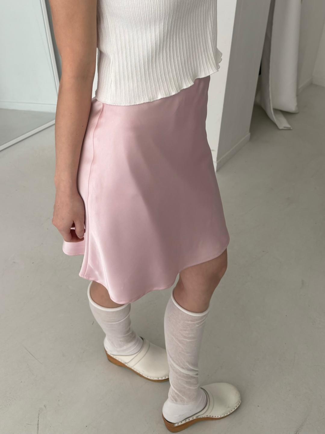 SATIN MINI SKIRT