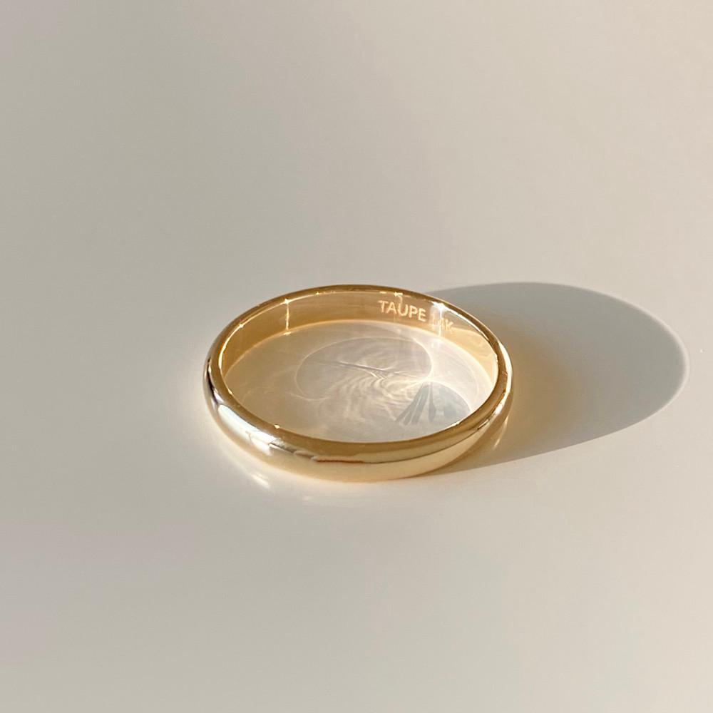토프 에센셜 링 - 14k / 18k gold 엥게이지 민자 금반지 (5푼 7푼 1돈)
