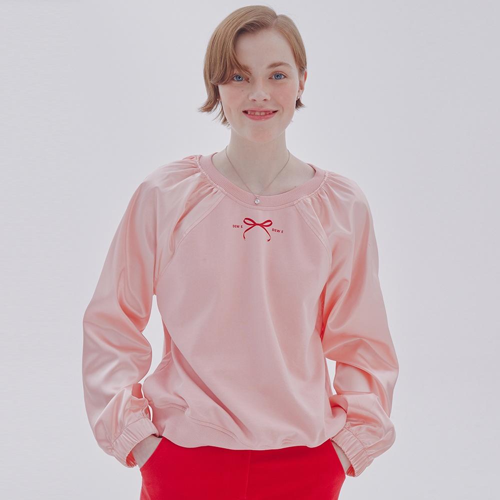 래글런 스웨트셔츠_핑크