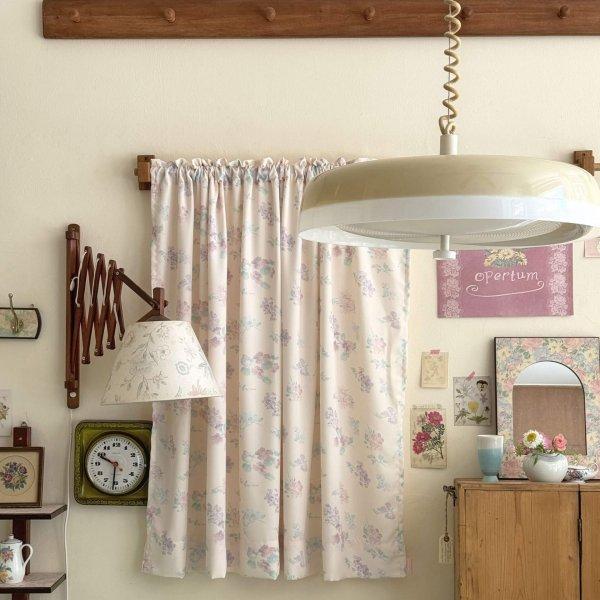 cream yellow floral fabric