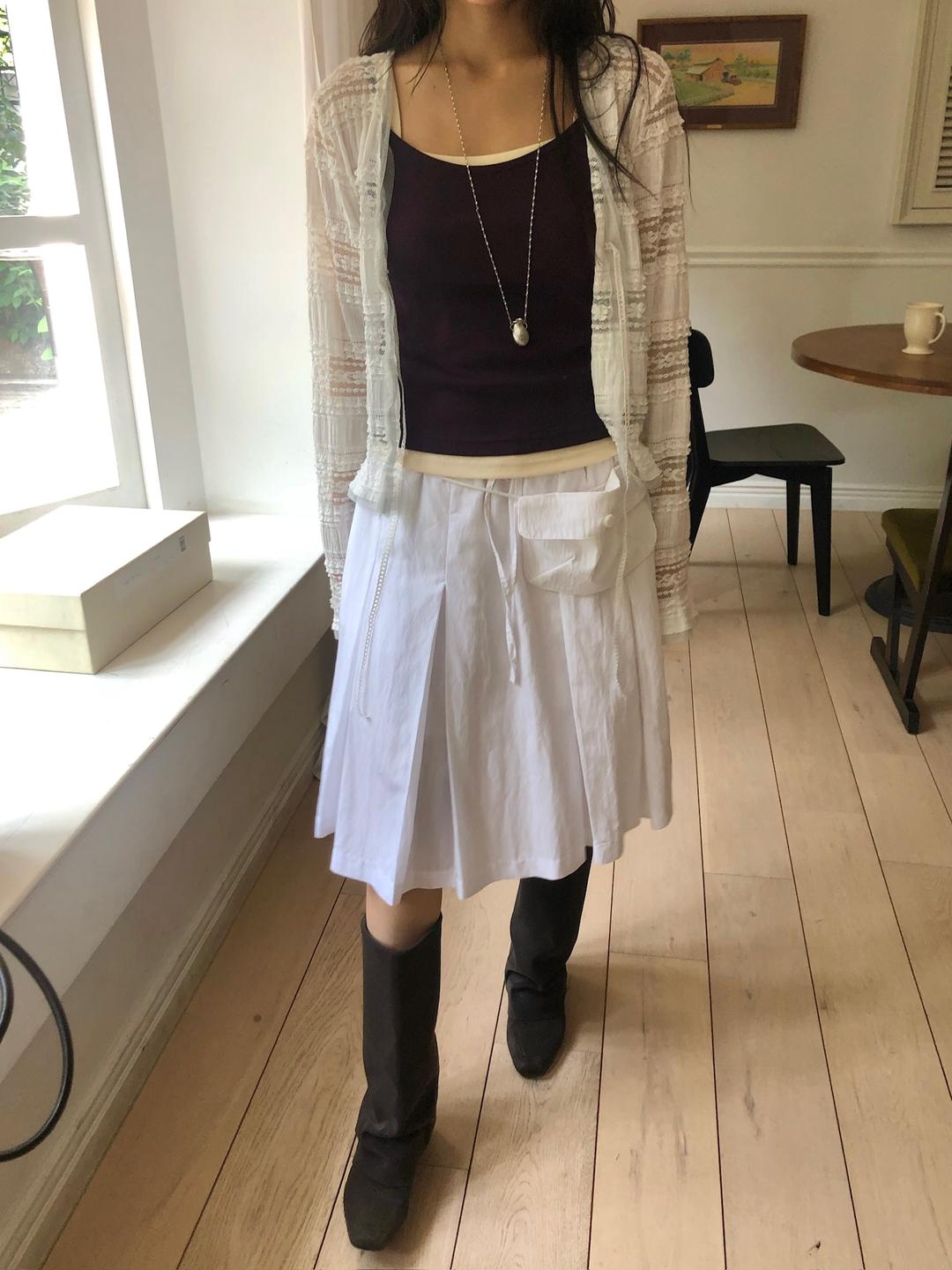 MINO POCKET SKIRT (2COLOR)