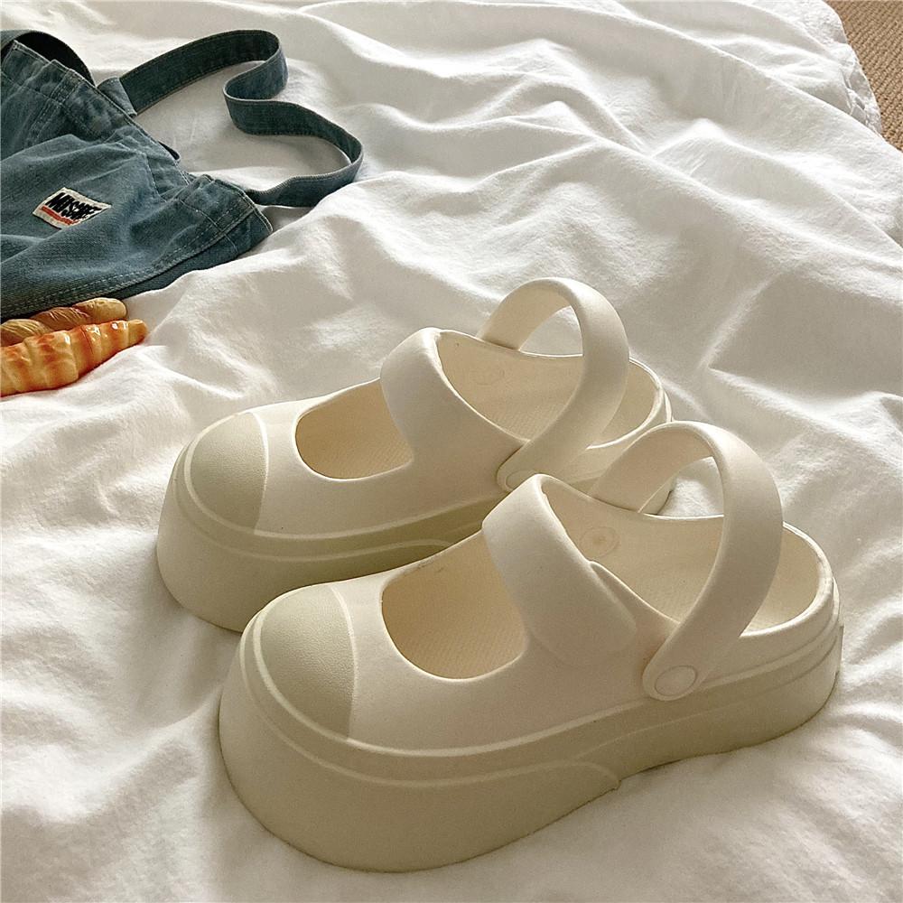 수심 Mary Sandals(6 color) 메리제인 샌들 슬리퍼 야외 EVA 방수