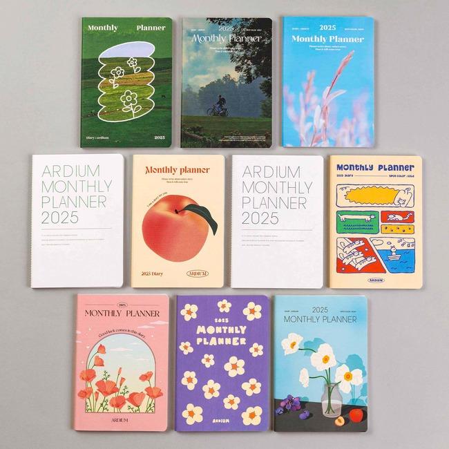 2025 아르디움 먼슬리 플래너(13개월) - 10월 중 입고 예정