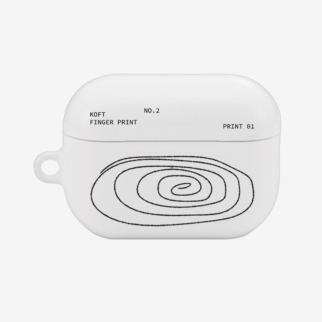 Finger Print AirPods Case