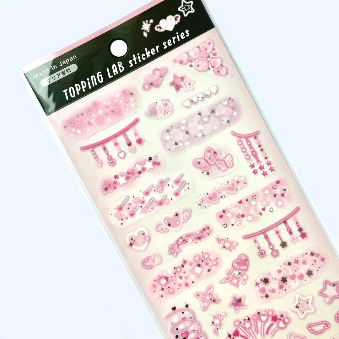 스티커셀렉션 키라키라 파우더 스티커