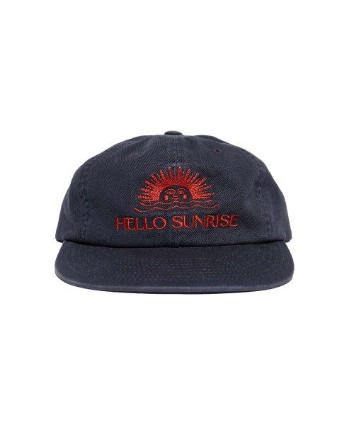 Washed OG Logo 6Panel Cap (Navy (Red Orange))