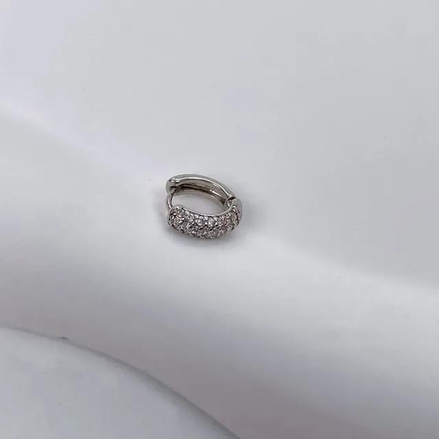 [1+1] 큐빅 미니 원터치 링 피어싱