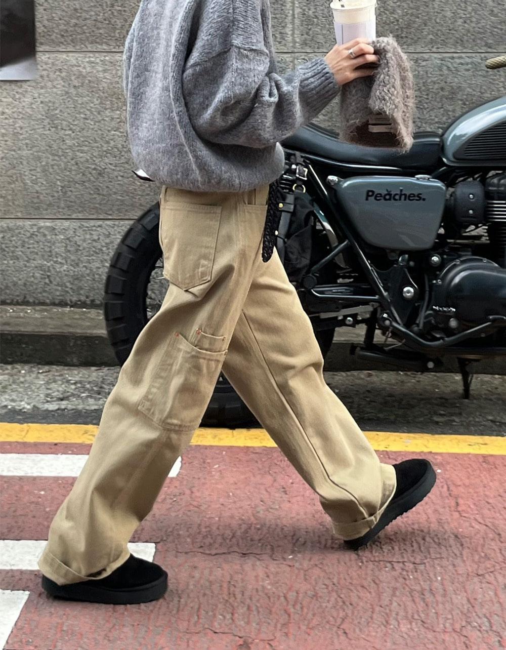 더블 포켓 pants