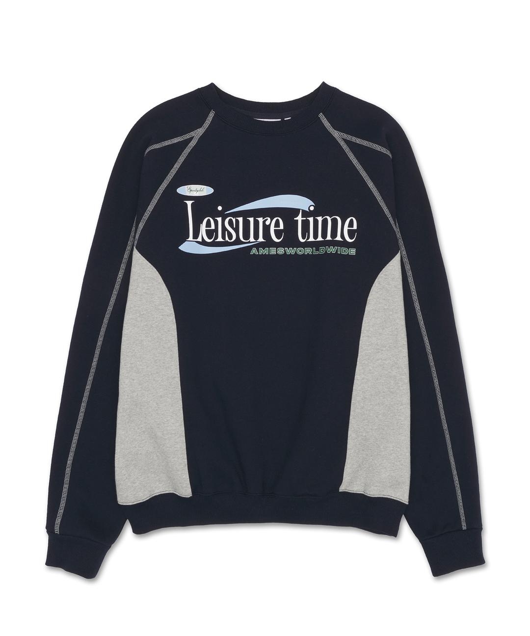 LEISURE TIME LOGO SWEATSHIRT NAVY