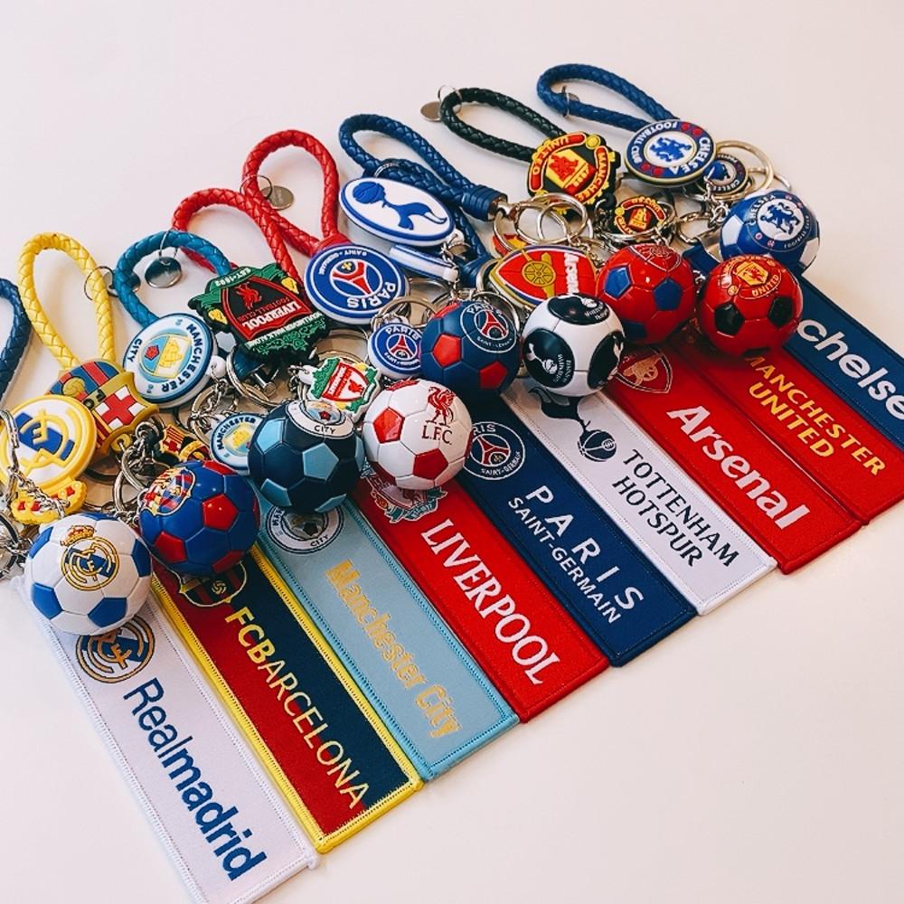 프리미어리그 epl 챔피언스리그 축구팀 키링 키홀더 가죽 보테가 열쇠고리 리버풀 토트넘 psg
