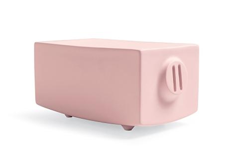 테로도로 저금통 calligaris Ceramic storage matt pale pink