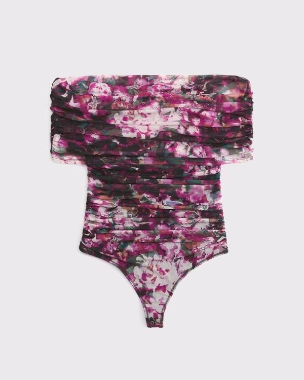 Mesh Foldover Bodysuit