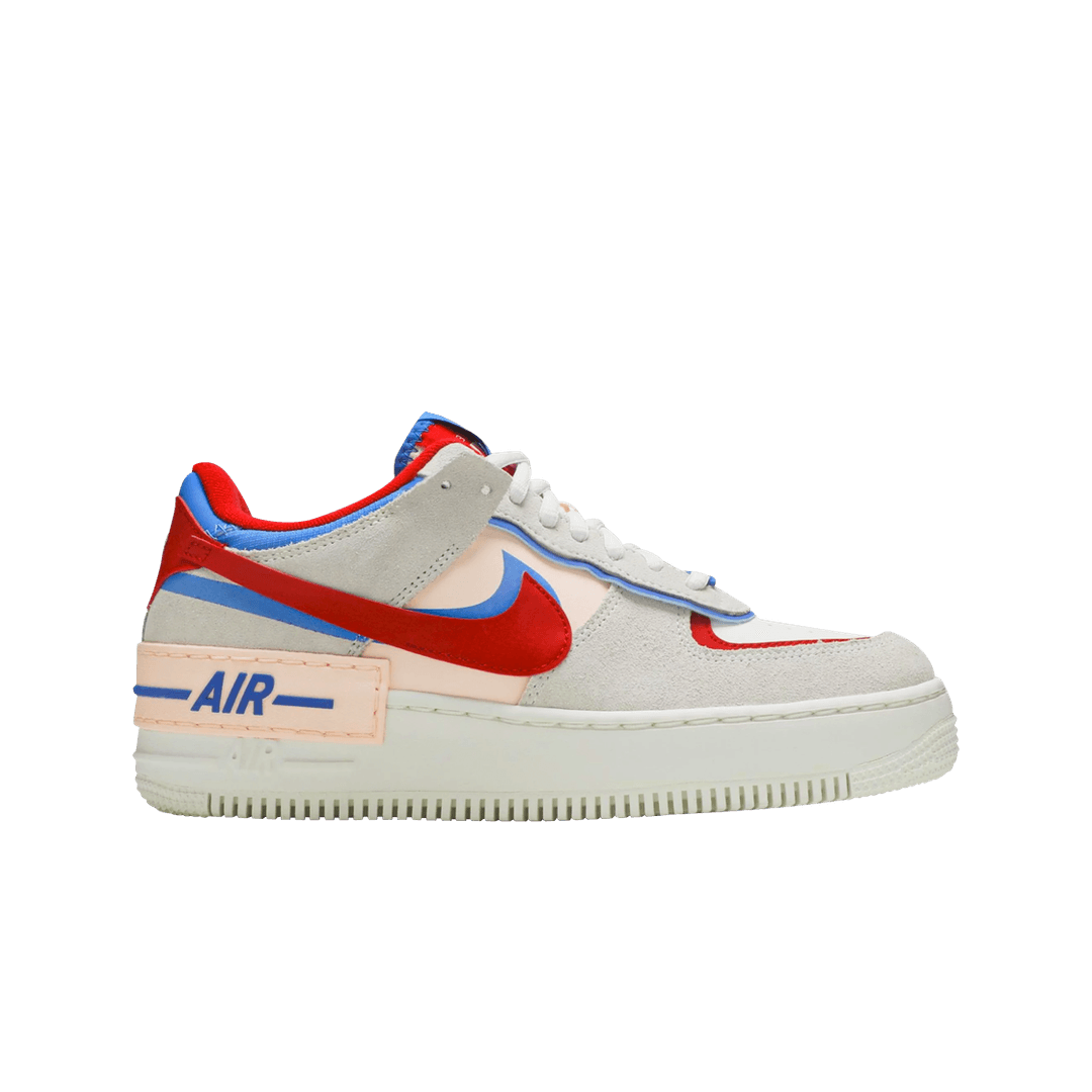 (W) Nike Air Force 1 Shadow Sail Red Blue