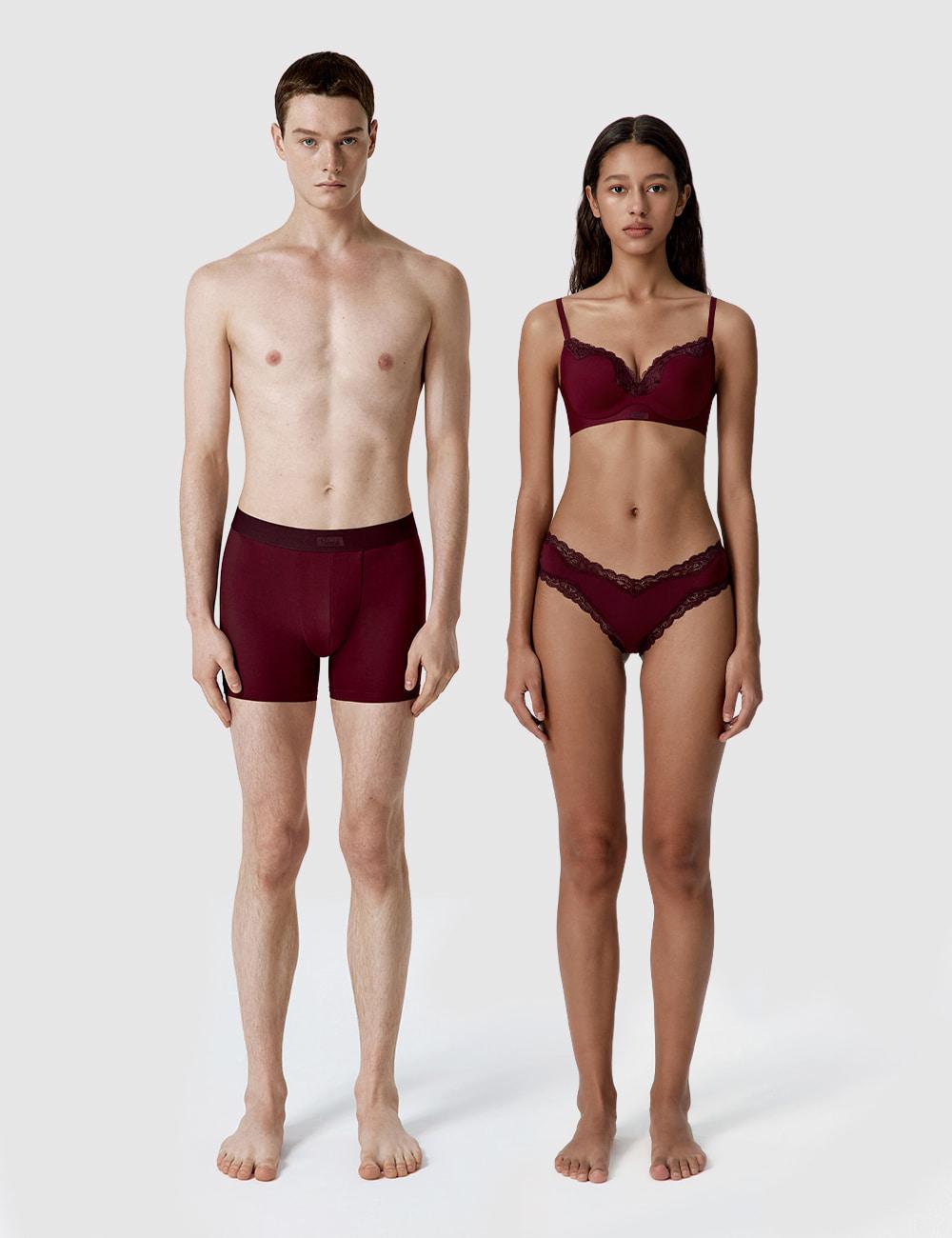 [VERISH X 유진킴] 홀리데이 언더웨어 커플 set