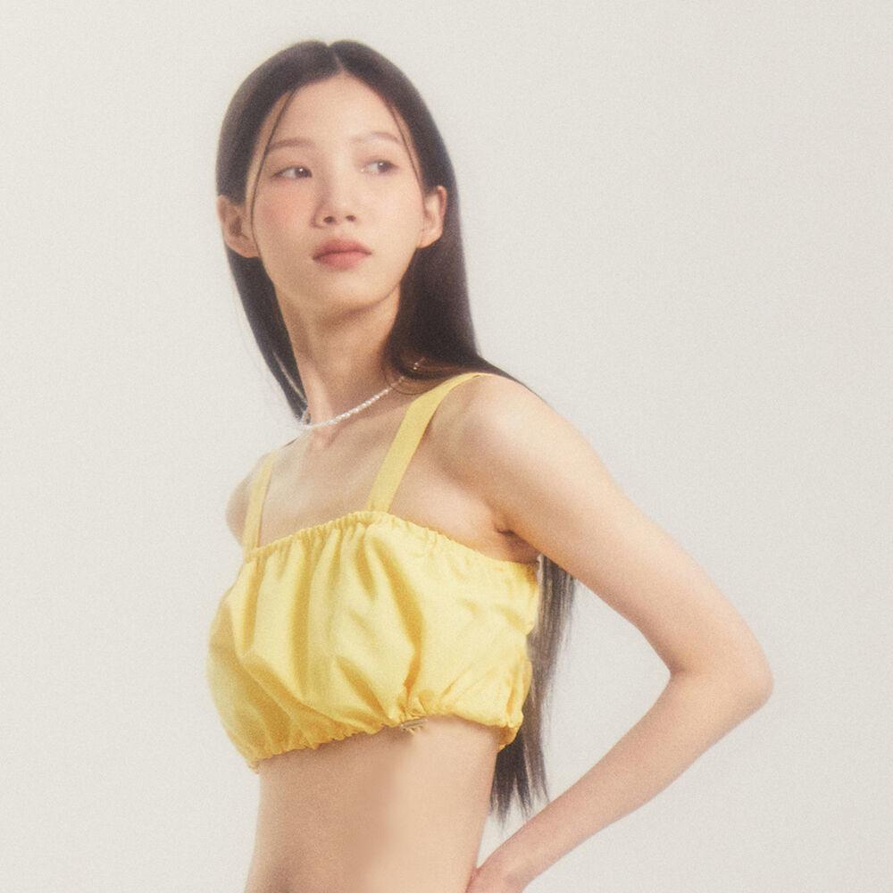 스트링 스윔 탑 옐로우