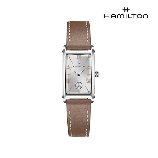 [공식] 해밀턴 H11221514 아메리칸클래식 아드모아 쿼츠 베이지 가죽 여성 시계 S