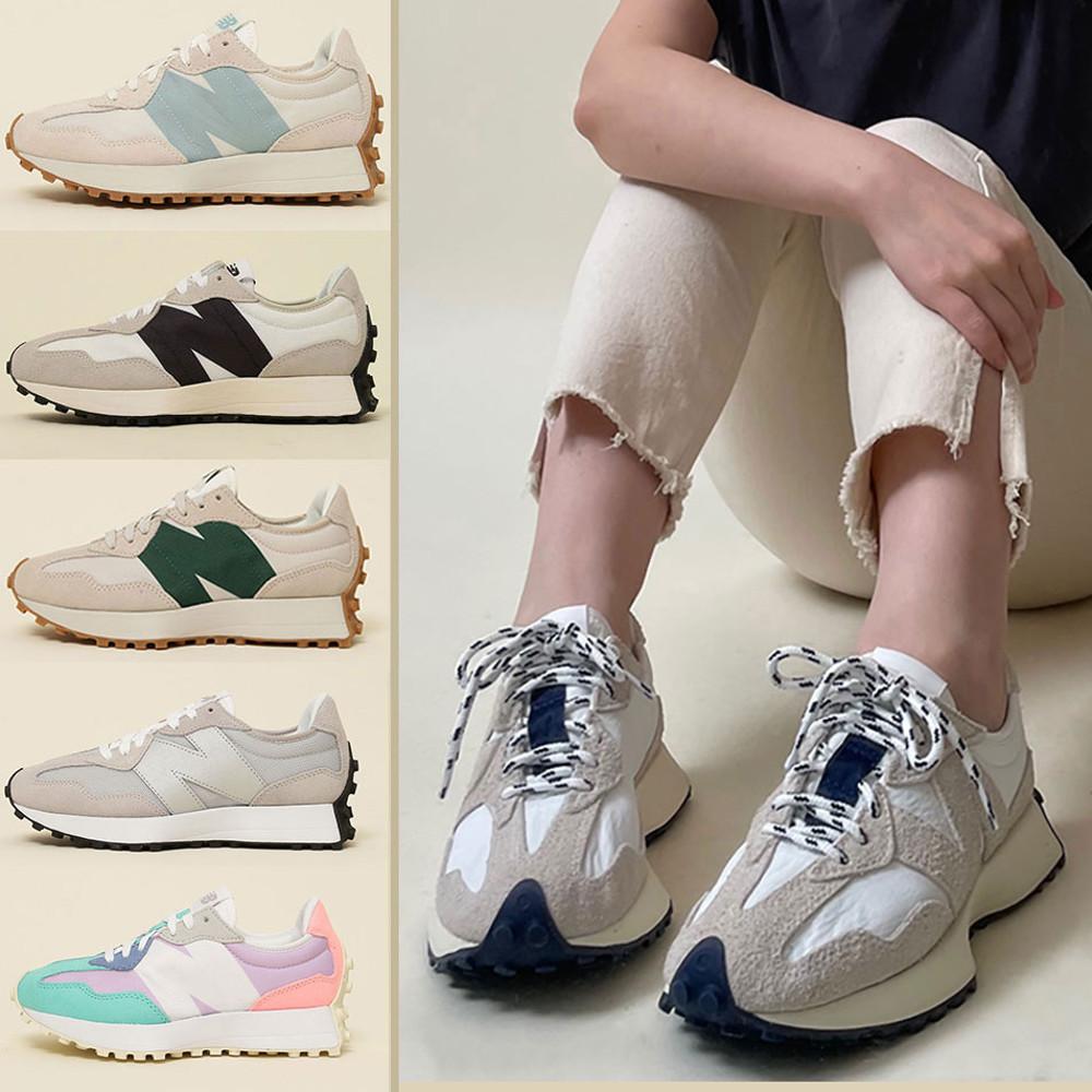 뉴발란스 327 문빔 흰검 민트 화이트 울프그린 그레이 썸머제이드 오렌지 씨솔트