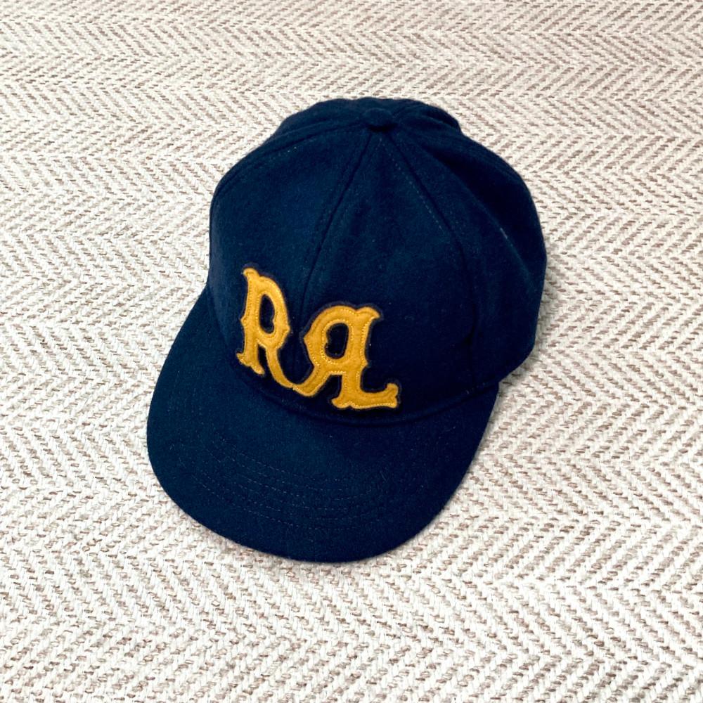 [DOUBLE RL]더블알엘 아플리케 펠트 볼 캡