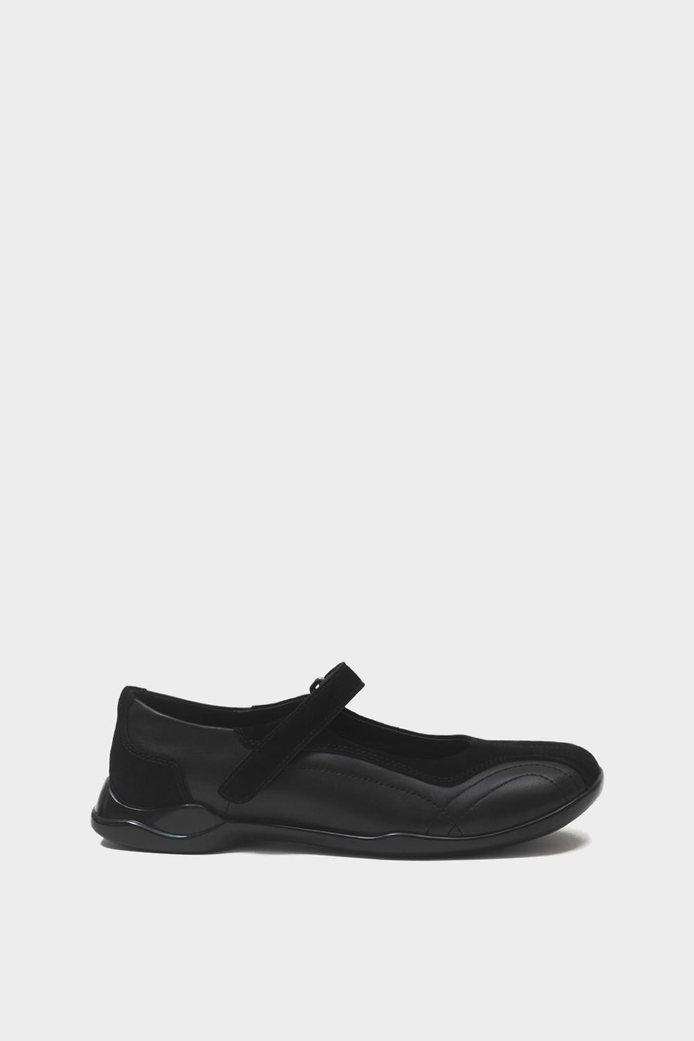square mary jane (black)