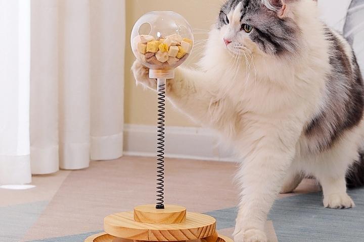 고양이 간식 장난감 사냥 놀이 냥냥펀치 토이볼 1구