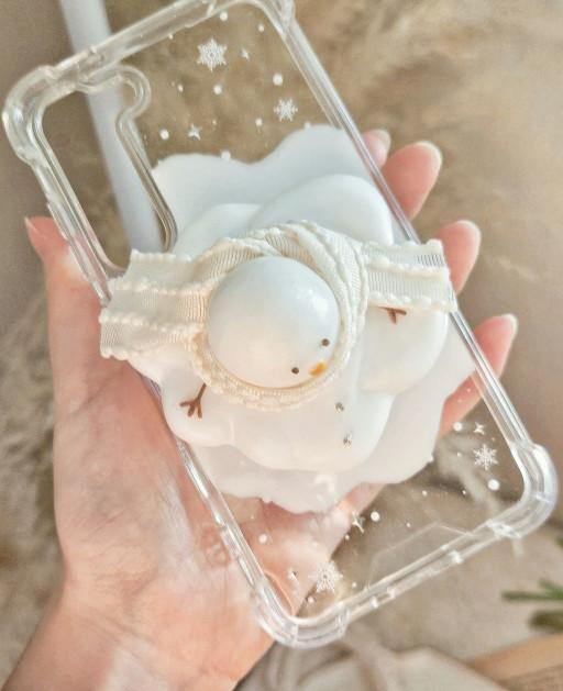 [겨울 선물추천🤍🧡]멜팅 스노우맨/눈사람 그립톡