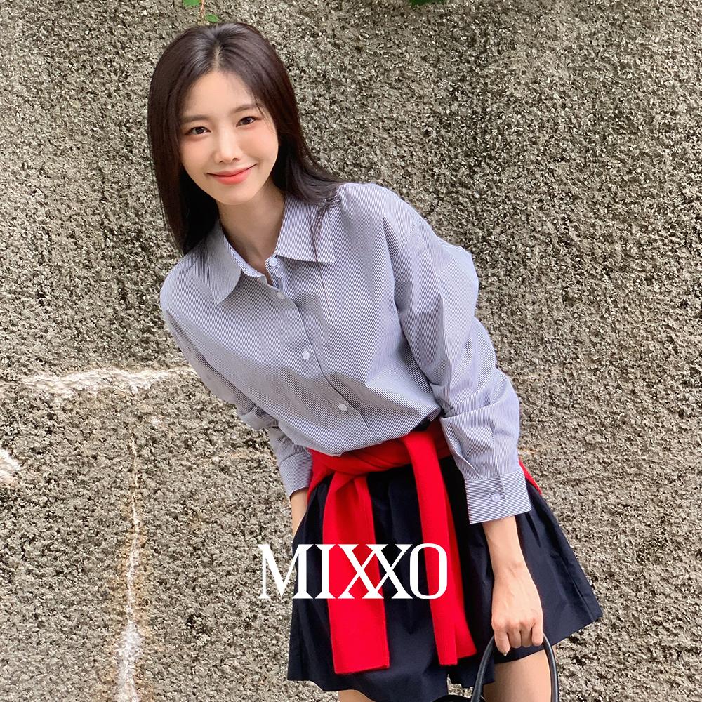 미쏘 [헤이즐,에이프롬PICK][누적12만장]베이직 세미 오버핏 셔츠_MIWYWE910A