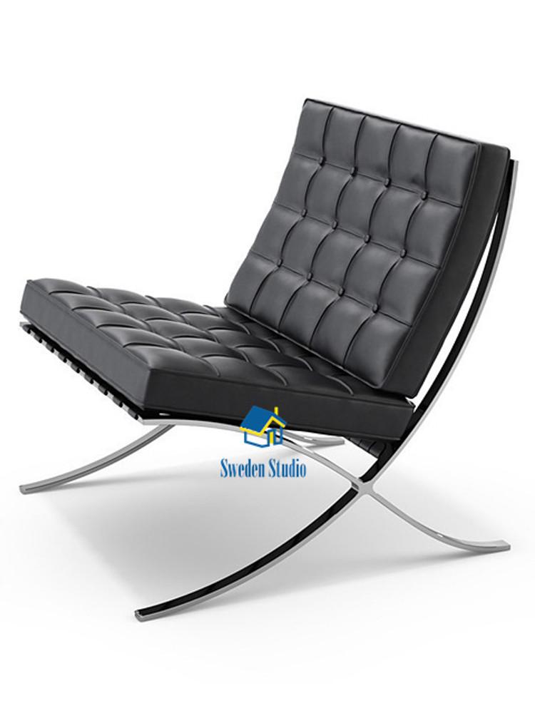 바르셀로나 체어 라운지의자 1인소파 미스반데어로에 knoll barcelona chair