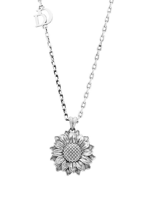 Sunflower necklace