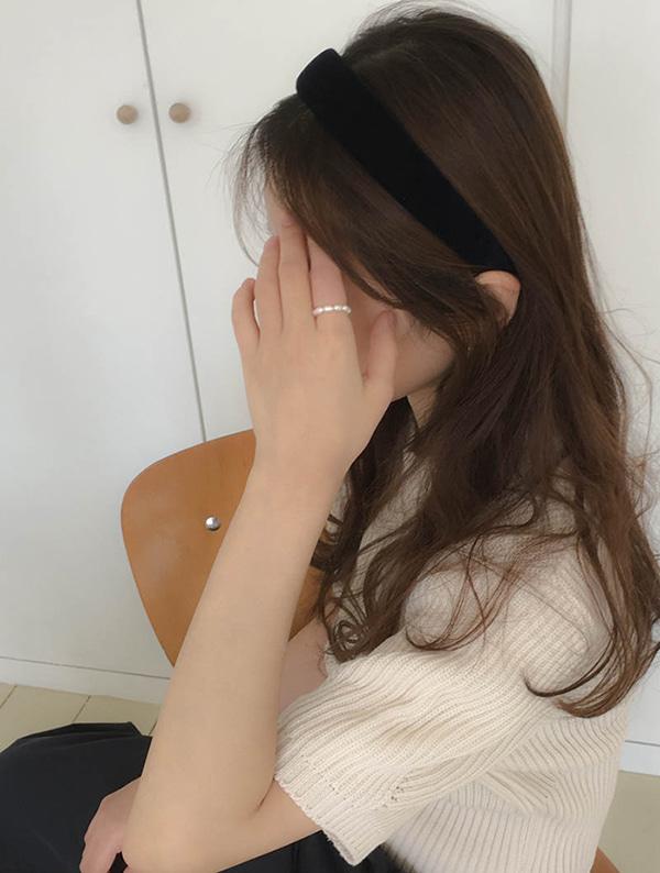 velvet hairband
