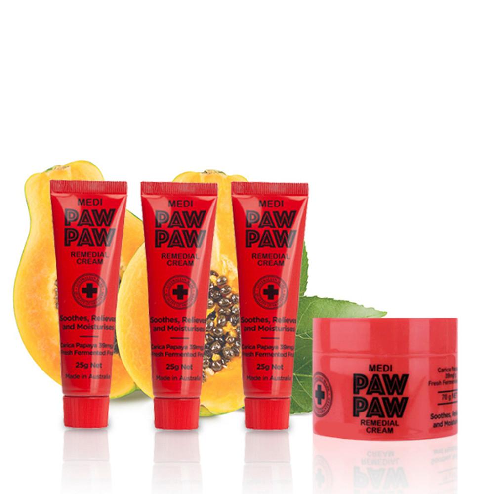 호주 포포크림 25g x 3개 수분 보습 멀티 밤