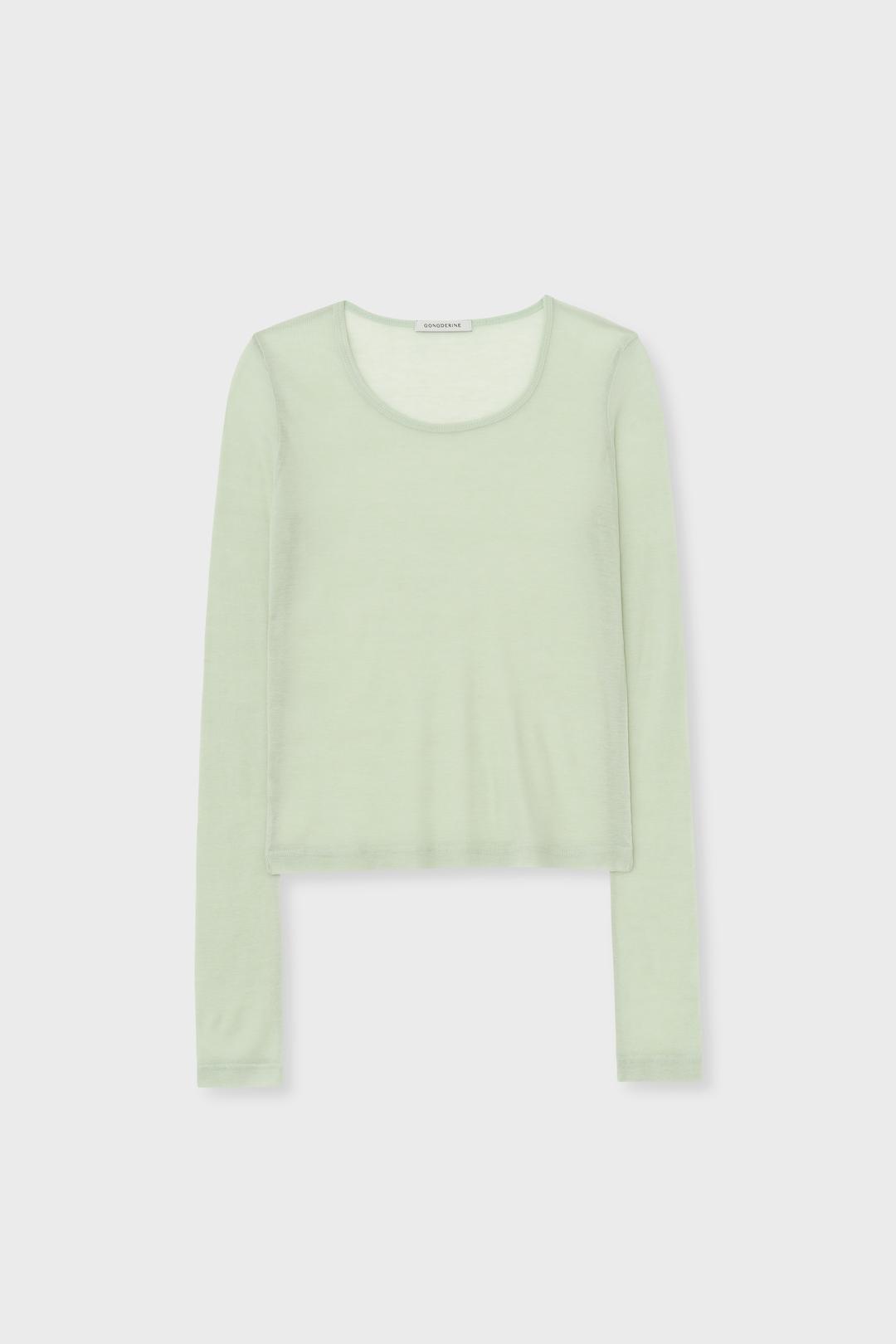 [2nd]_Essential 024 wool round long t-shirt (4color)