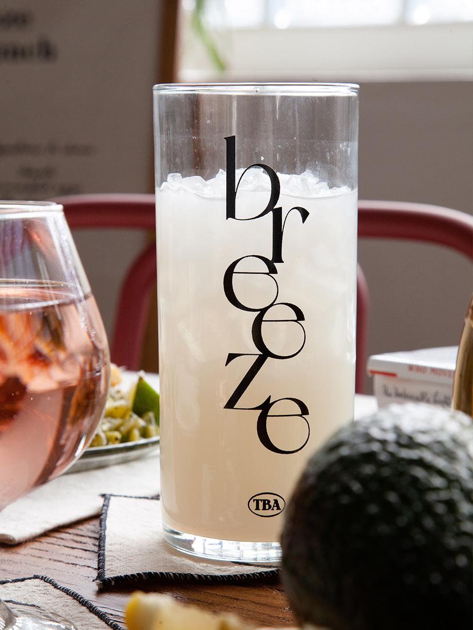 TBA 글라스컵 500ml breeze 005