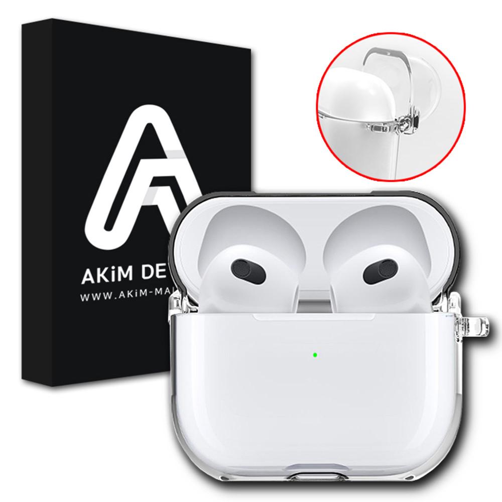아킴 에어팟3세대 케이스 변색없는 일체형 투명 하드