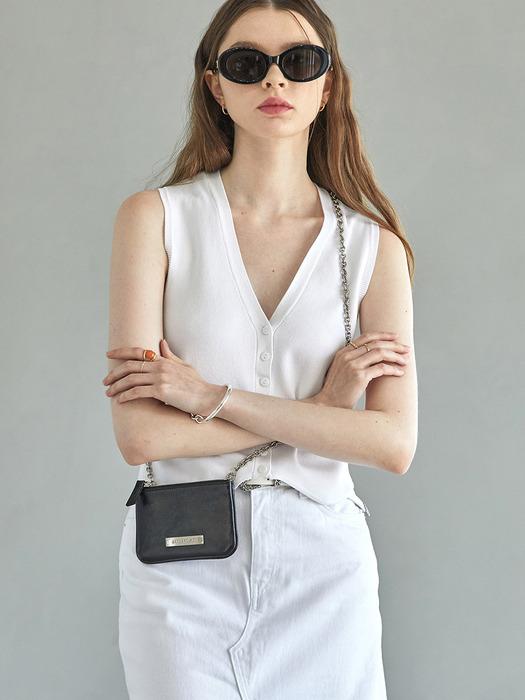 소가죽 쁘띠백 베티 미니 블랙 AL19-2303-BK