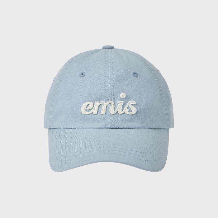 APPLIQUE BALL CAP-LIGHT BLUE