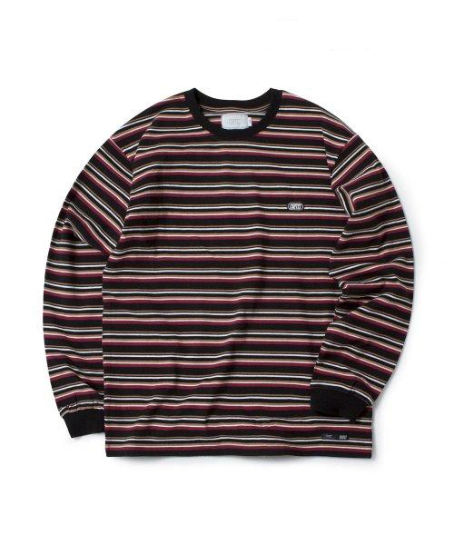 STRIPE 롱 슬리브 Orange