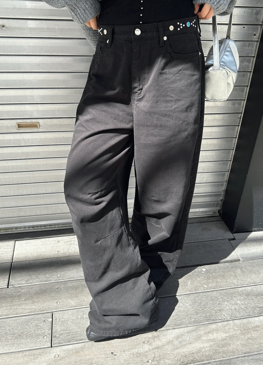 Gemstone Cotton Pants