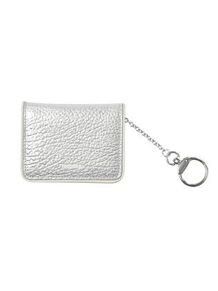 leather keyring card holder (레더 키링 카드 홀더) - 실버