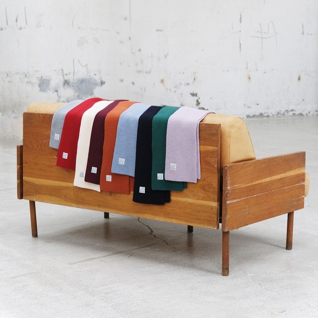 Skiff Superfine Wool Knit Rib Muffler (9colors)