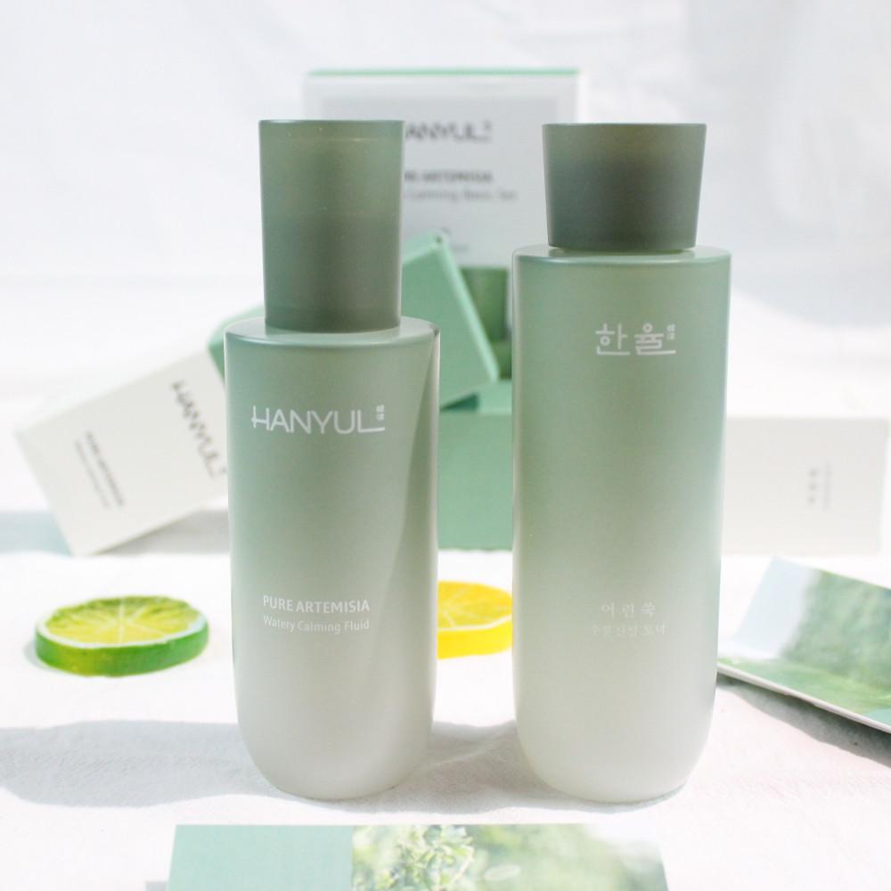 한율 어린쑥 수분진정 2종 단품 스킨로션 기초세트 여자기초화장품