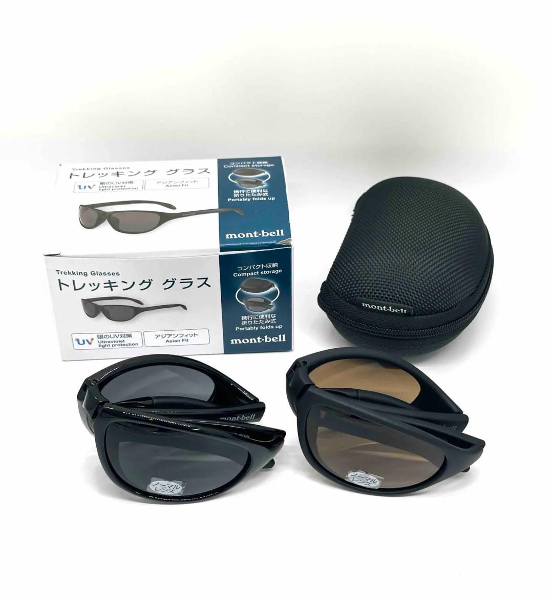 몽벨 트레킹 선글라스 실버 블랙 유광 무광 3컬러 경량 접이식 러닝 등산 1109131