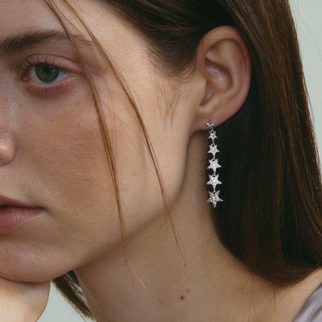 Trsat Rising Star Long Earrings