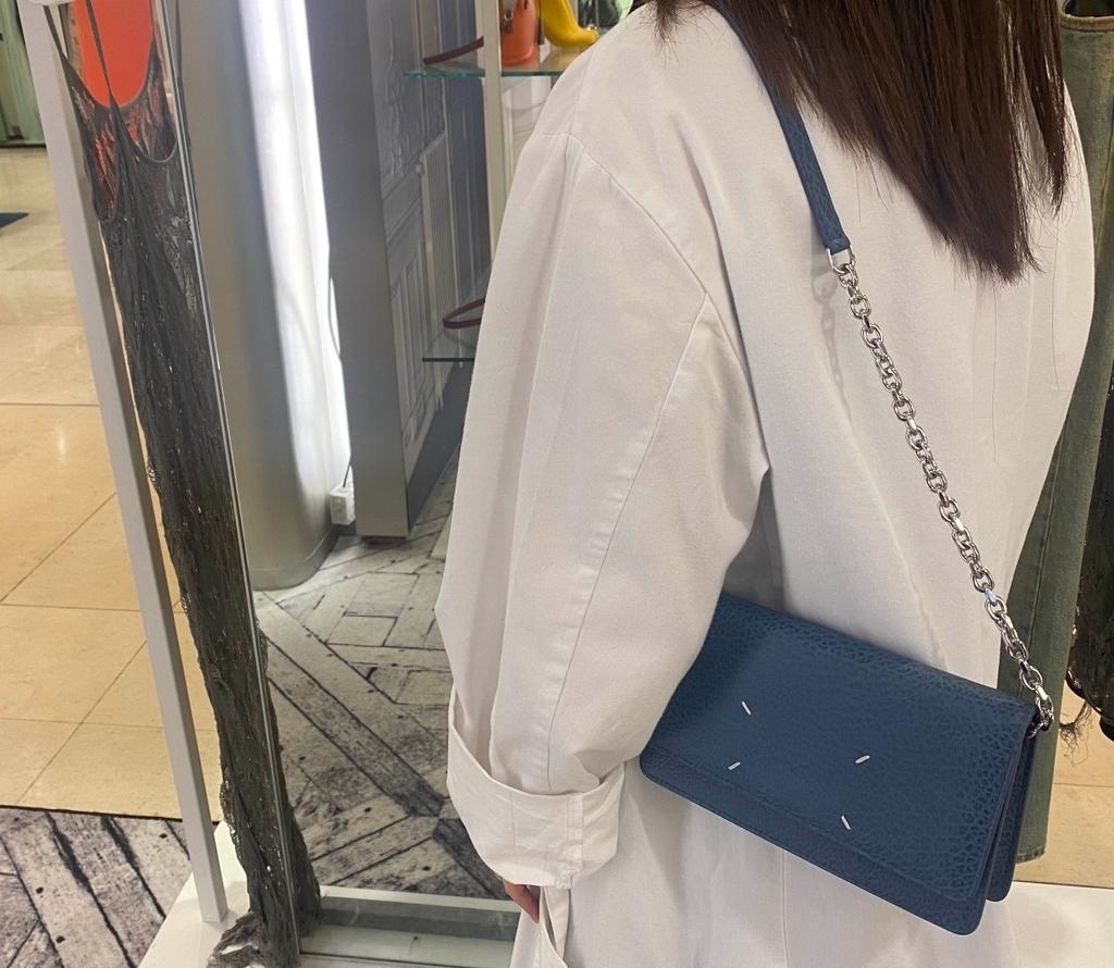 VP -30% 마르지엘라 woc백 블루 margiela
