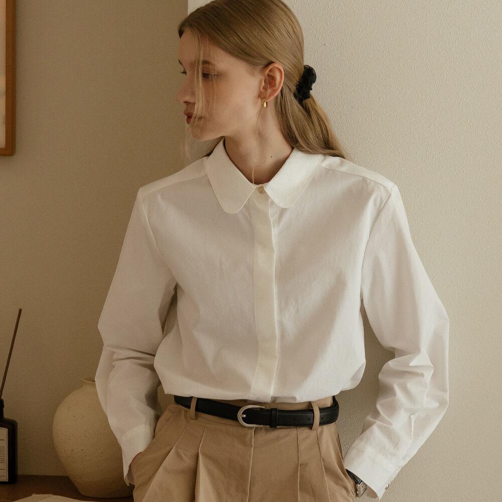 [9/15예약배송]Gold point Bio shirt_White