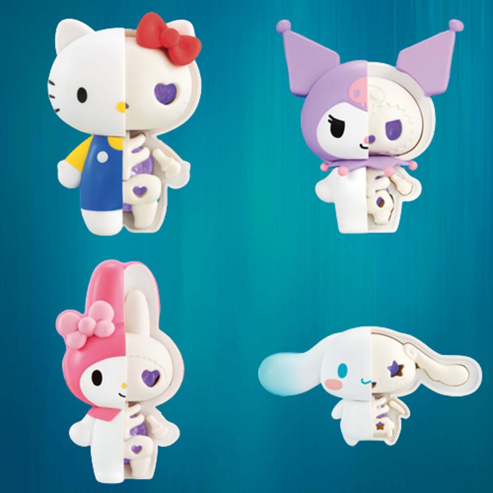 [23년 10월입고-예약]산리오 캐릭터즈 헬로키티 마이멜로디 쿠루미 시나모롤 마이멜로디[4종세트]