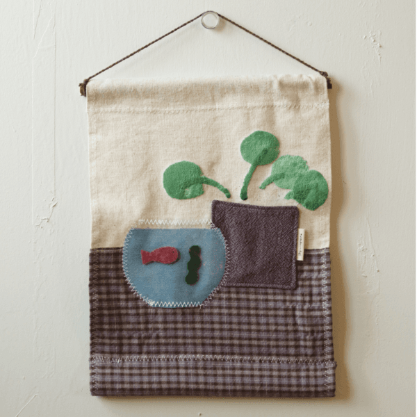 DIY fishbowl & plant pocket | 어항&화분 패브릭포스터 1st drop