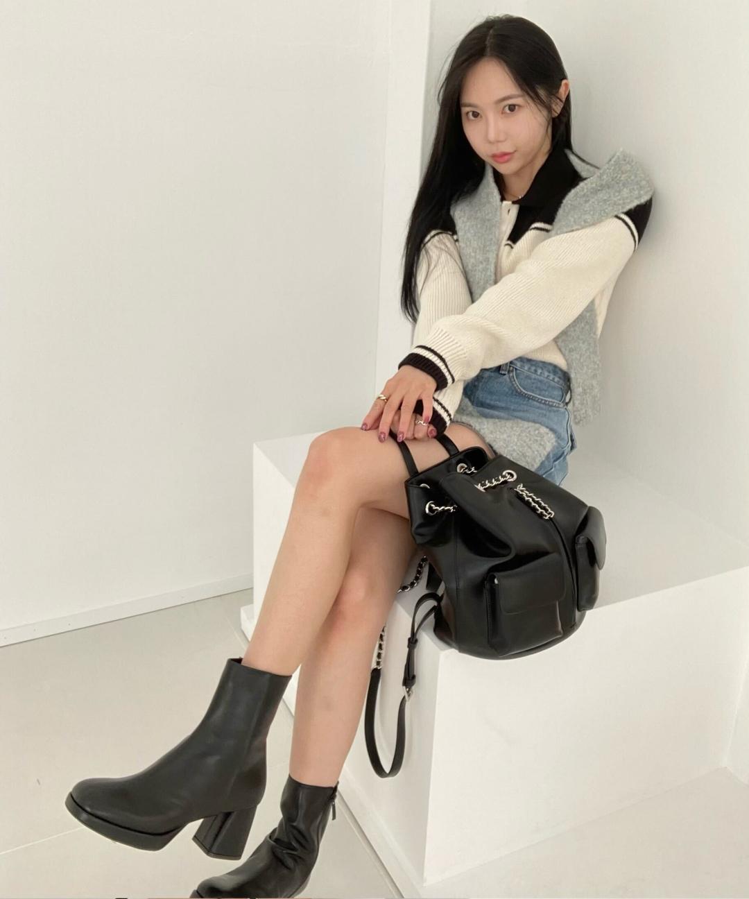 [빛날영 PICK][스텔라] 플랫폼 앵클 부츠 - 2color